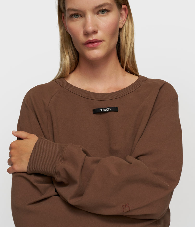 LA sweater | truffle