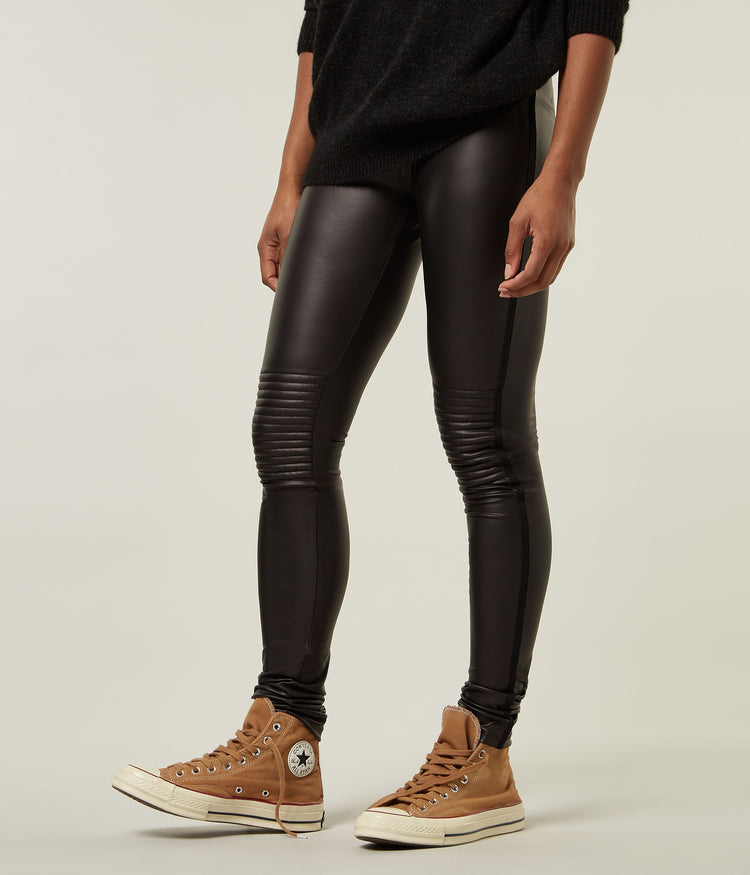 THE BIKER LEGGINGS | black