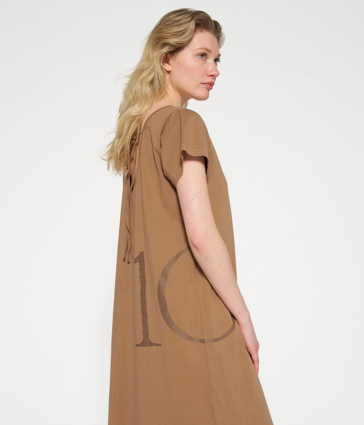 beach dress 10 | cedar brown