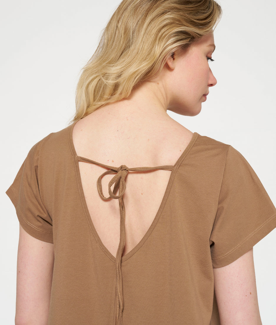 beach dress 10 | cedar brown