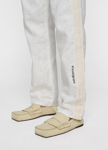 paperbag pants | ecru