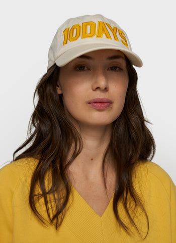 cap 10DAYS | ecru