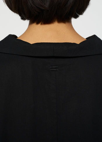 flowy blouse woven | black