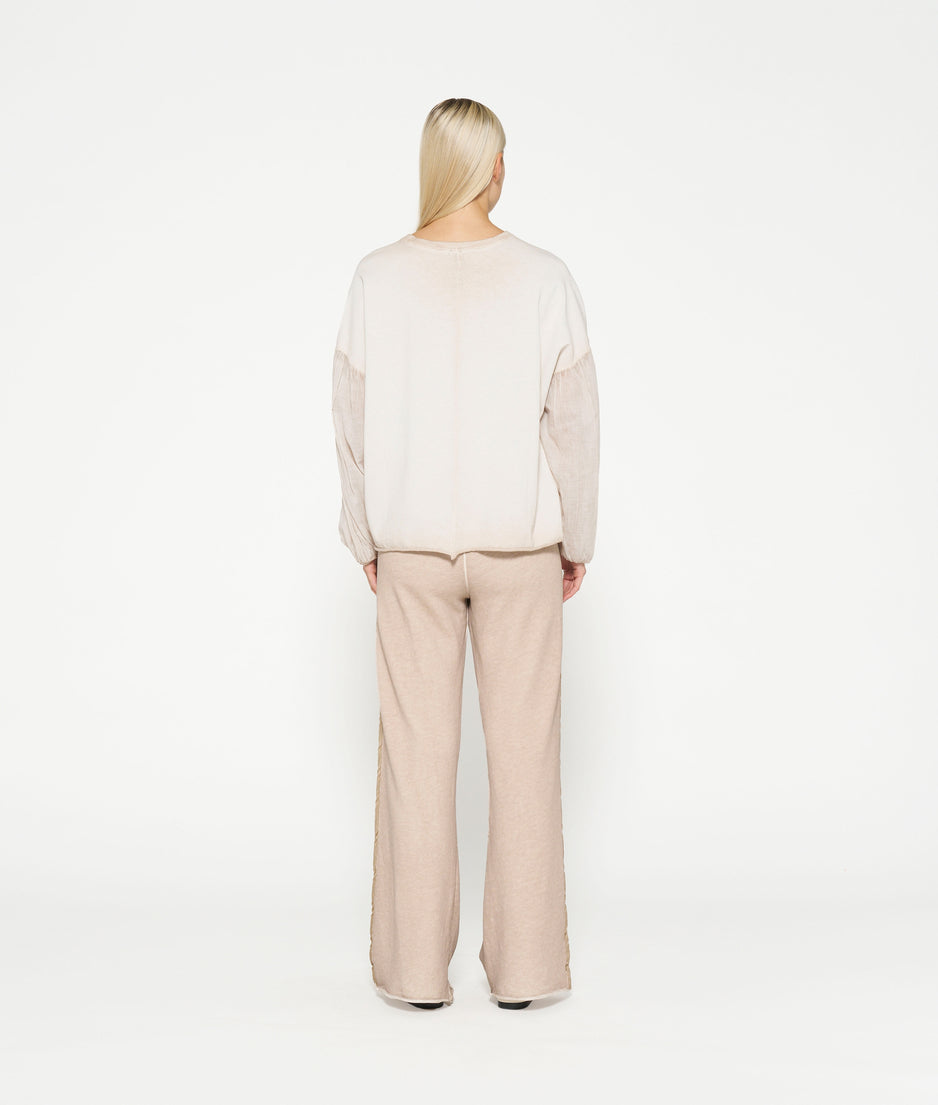 soft sweater voile | sepia sand