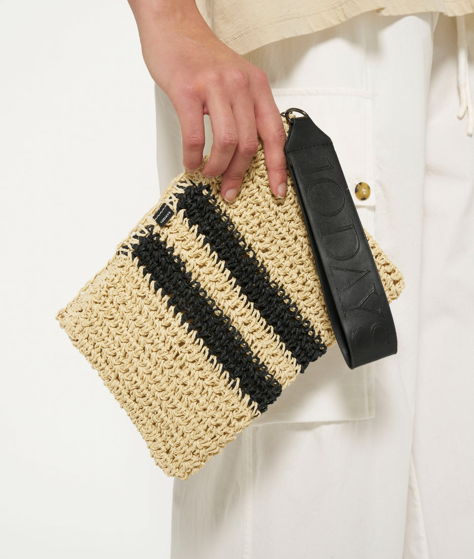 pouch paper rope | light safari