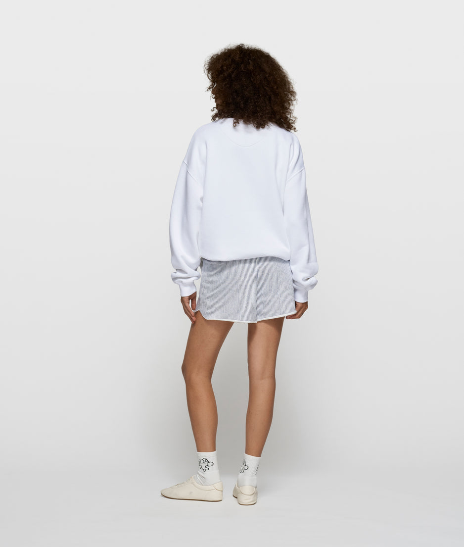 easy shorts stripes | white/blue