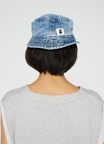 denim bucket hat | blue denim
