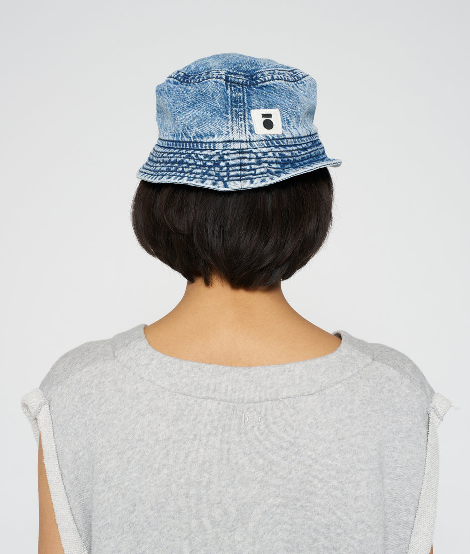 denim bucket hat | blue denim