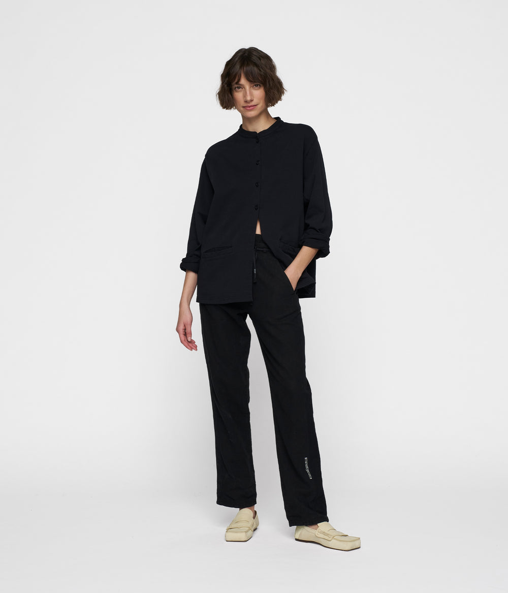 paperbag pants | black