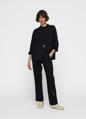 paperbag pants | black