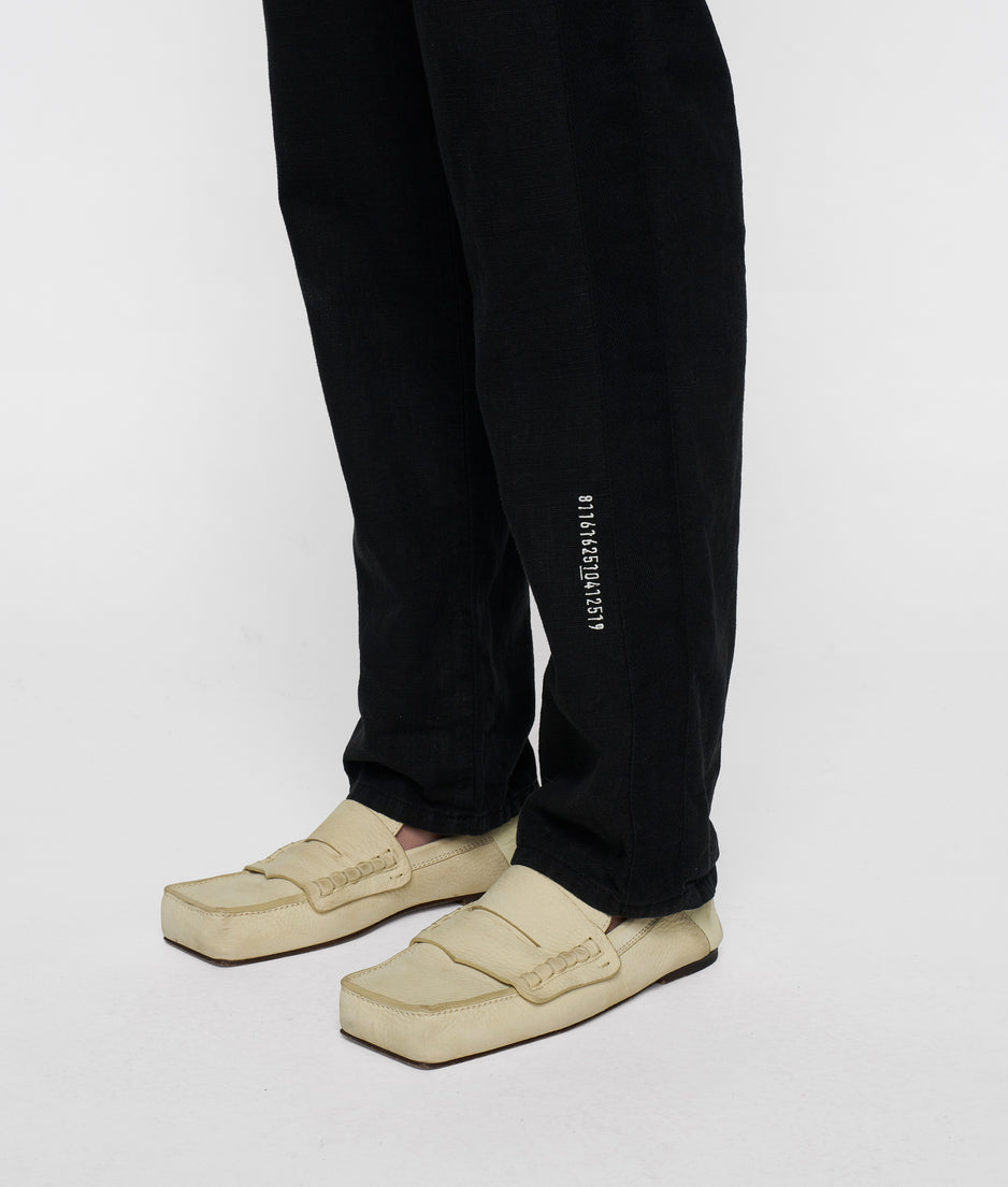 paperbag pants | black