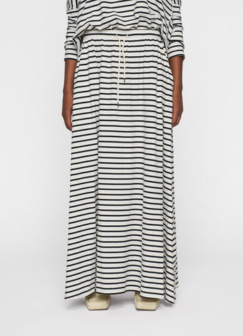 skirt stripes | ecru/black