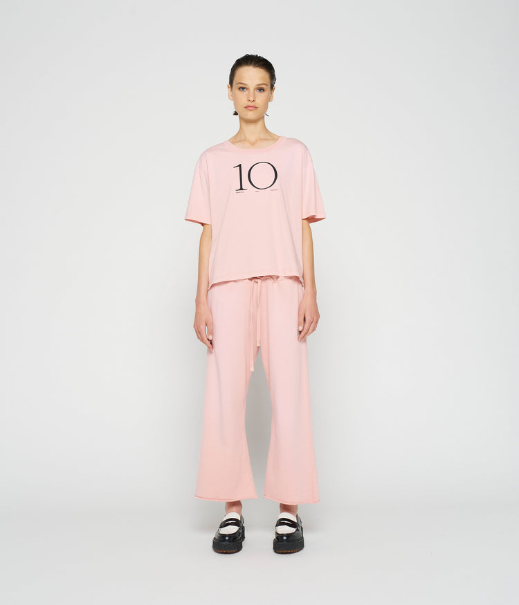 jersey tee 10 | dusty peach