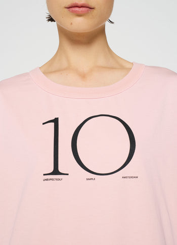 jersey tee 10 | dusty peach