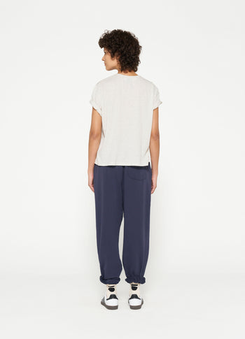 shortsleeve tee medal | soft white melee