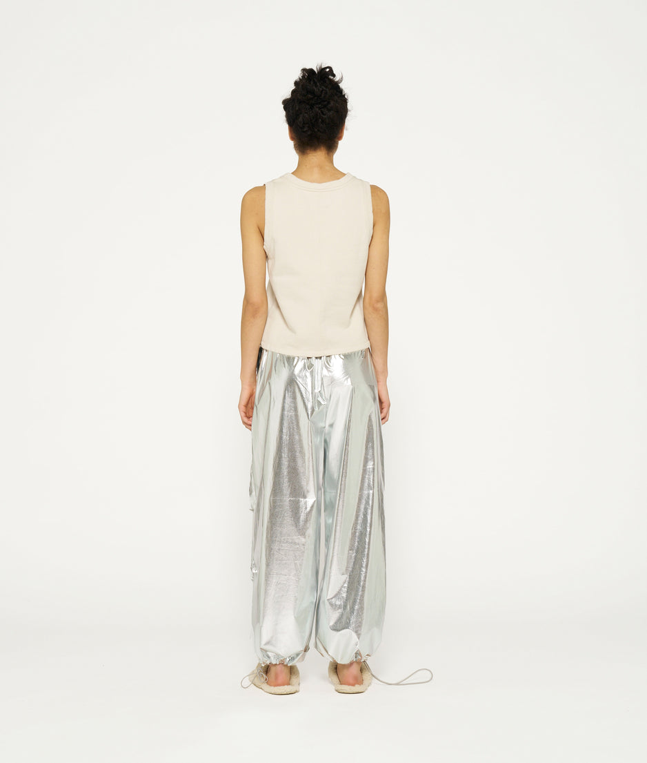 proud pants foil | silver