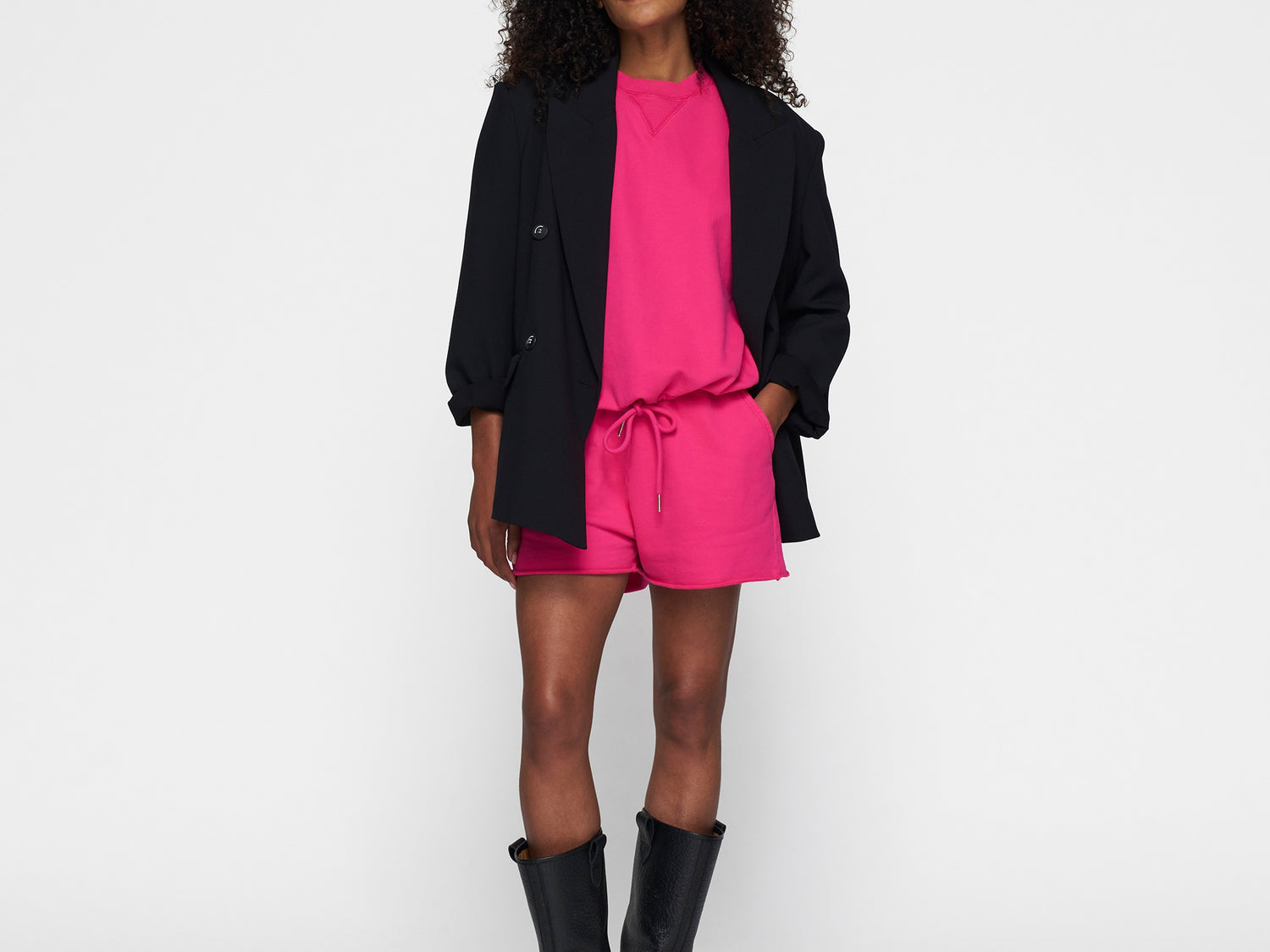 shorts | neon pink