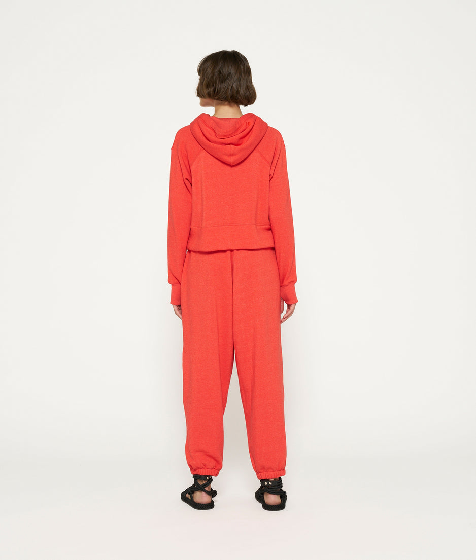 favourite jogger | poppy red