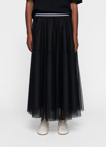 tulle skirt | black