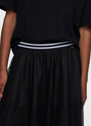 tulle skirt | black