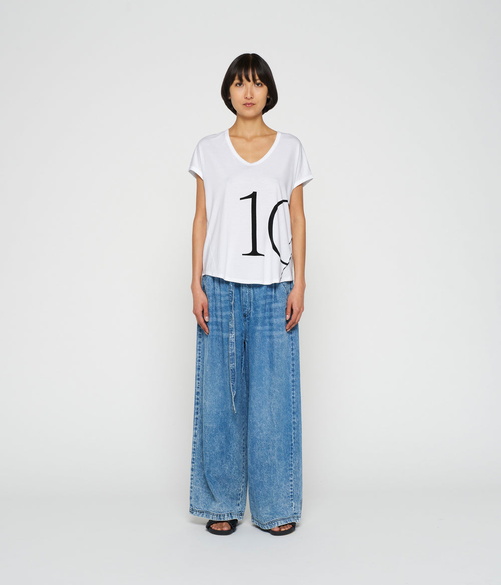 shortsleeve tee 10 | white