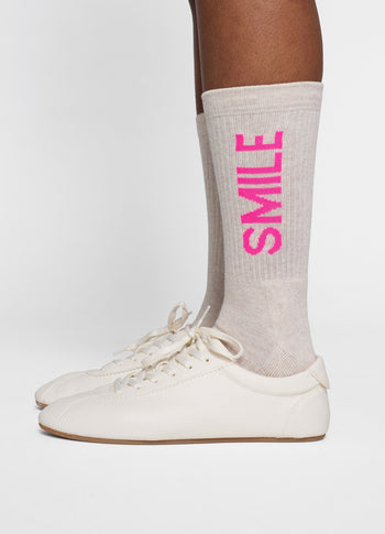 socks smile | soft white melee