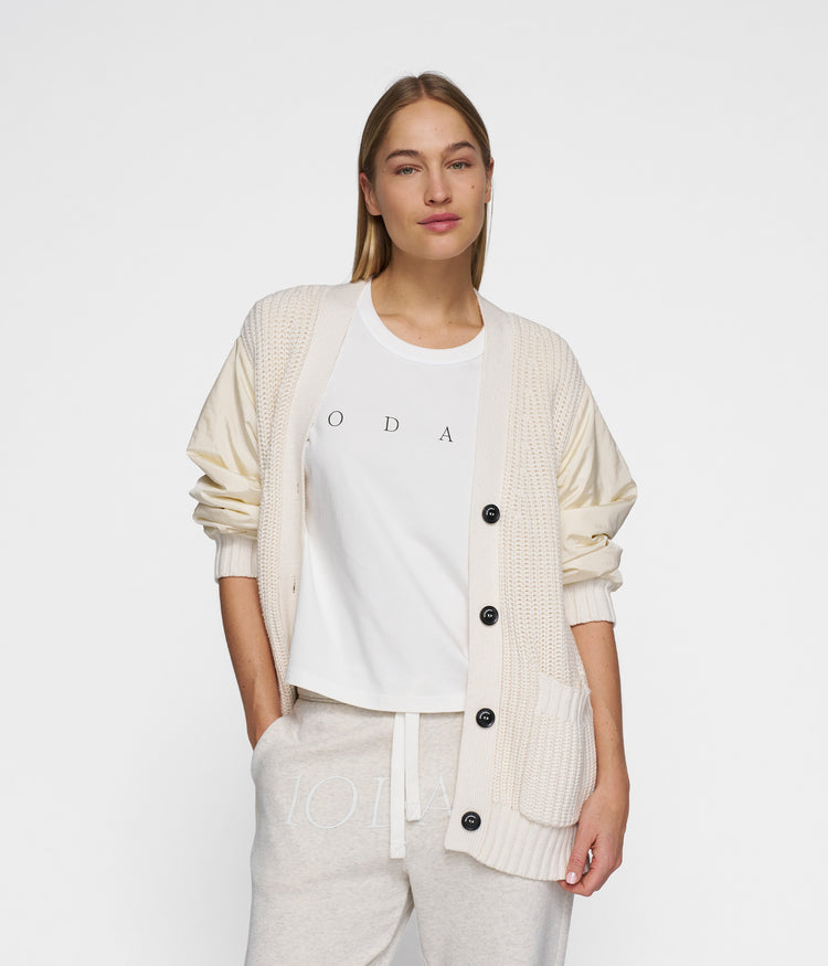 knitted jacket | soft kit