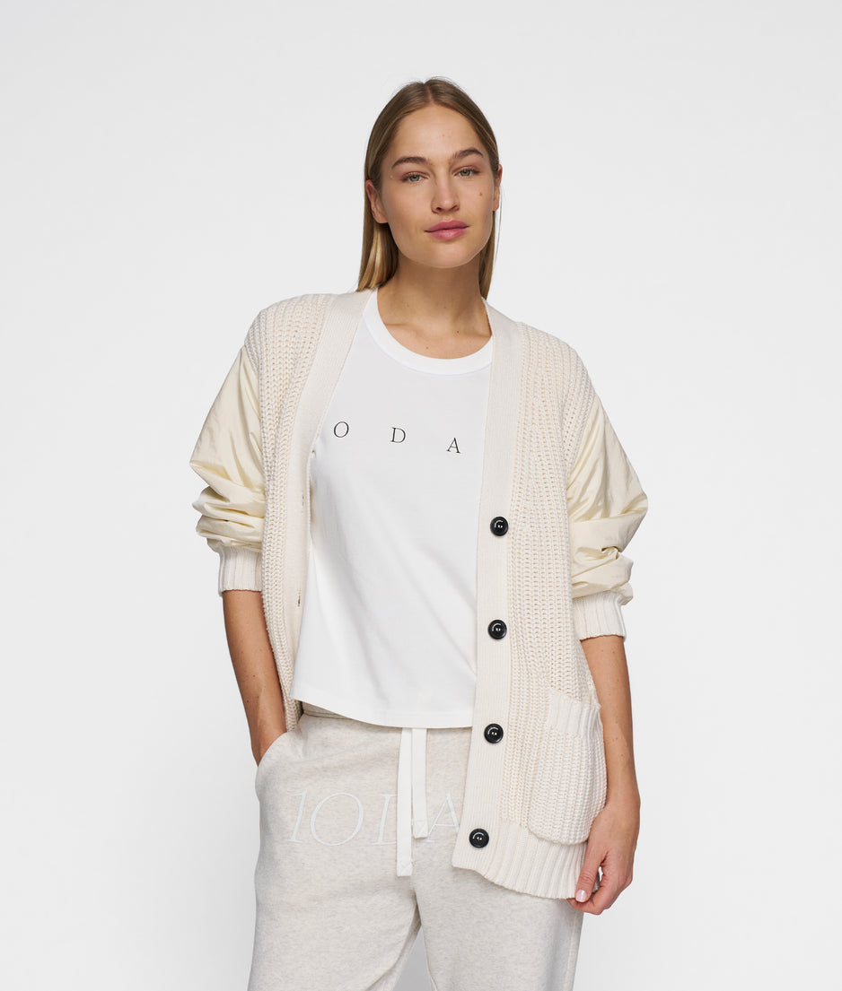knitted jacket | soft kit