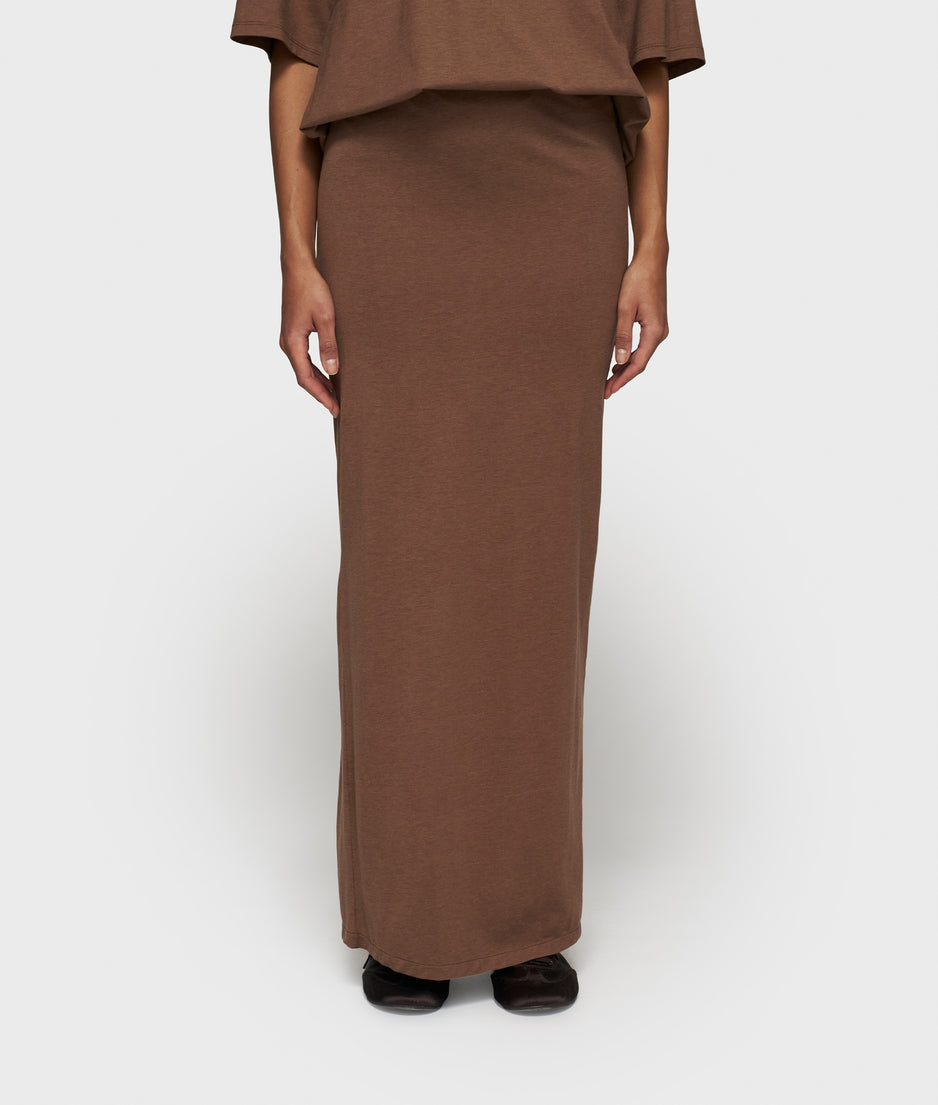 long skirt | truffle