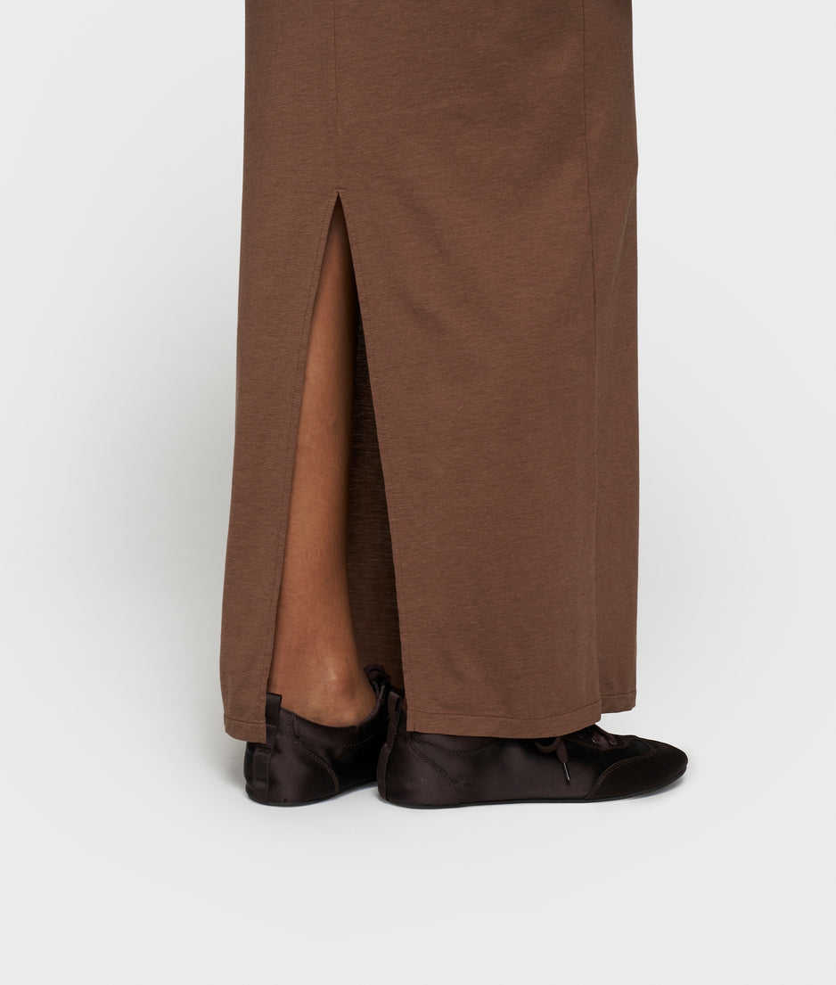long skirt | truffle