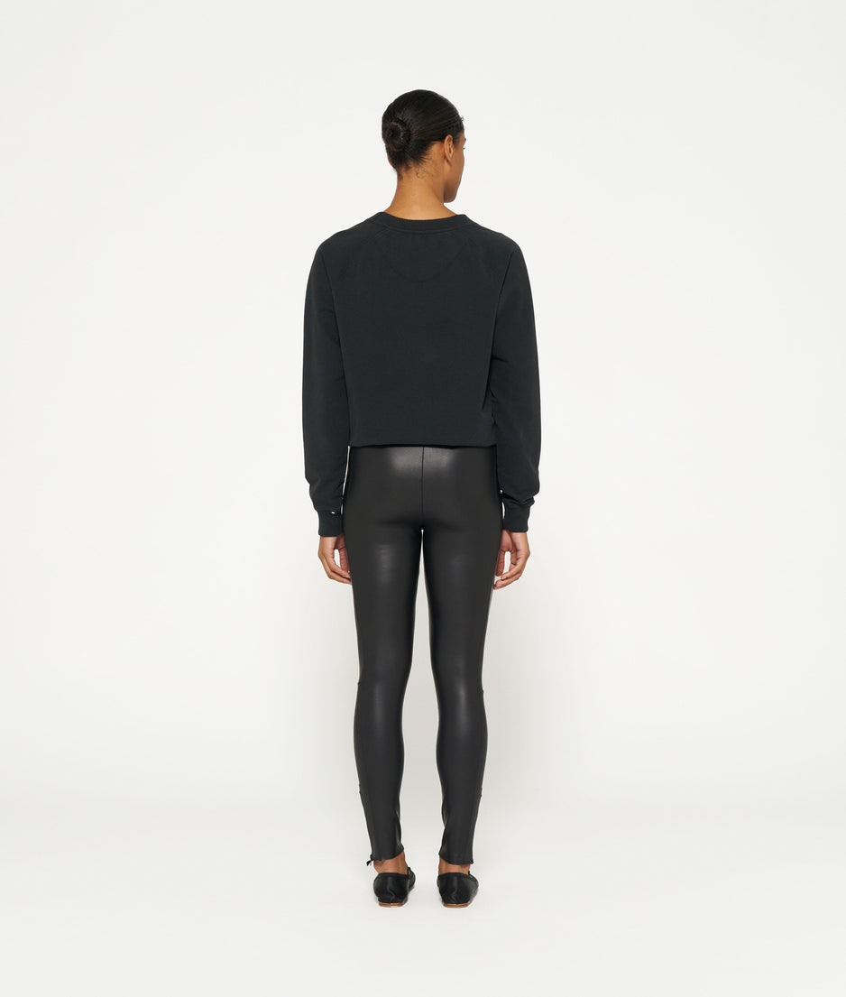 THE CREW NECK SWEATER | black