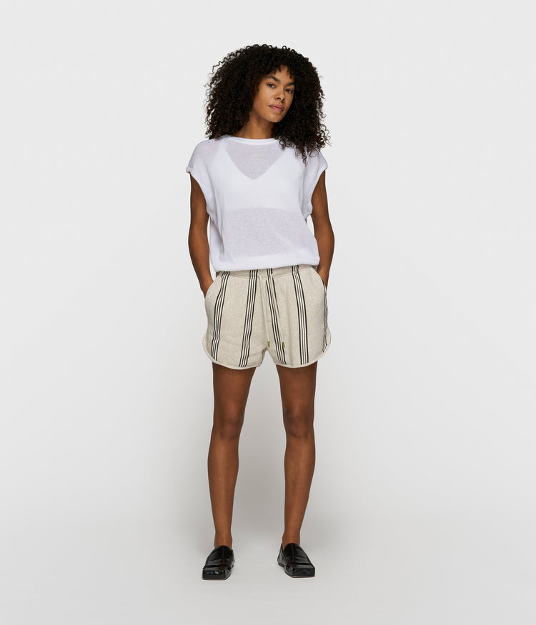 balloon top mesh | white