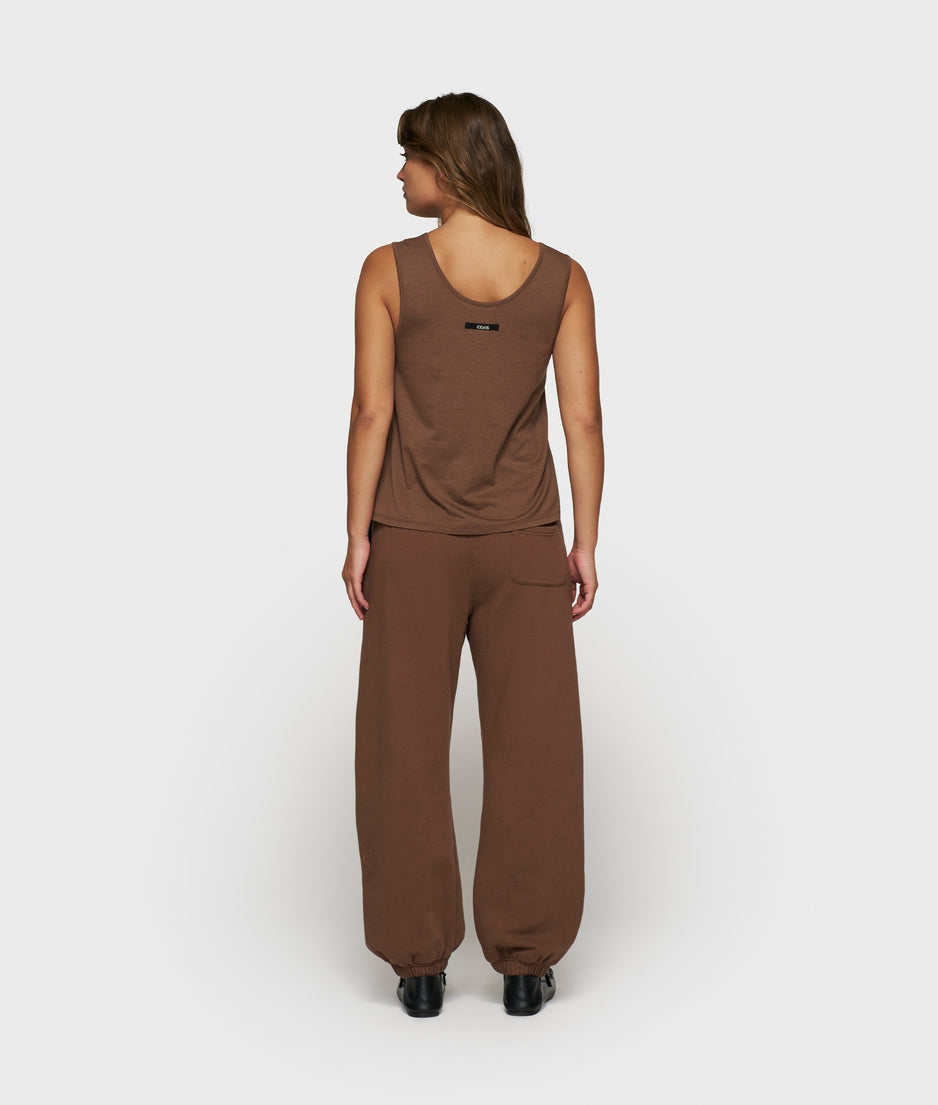 Bar jogger fleece | truffle
