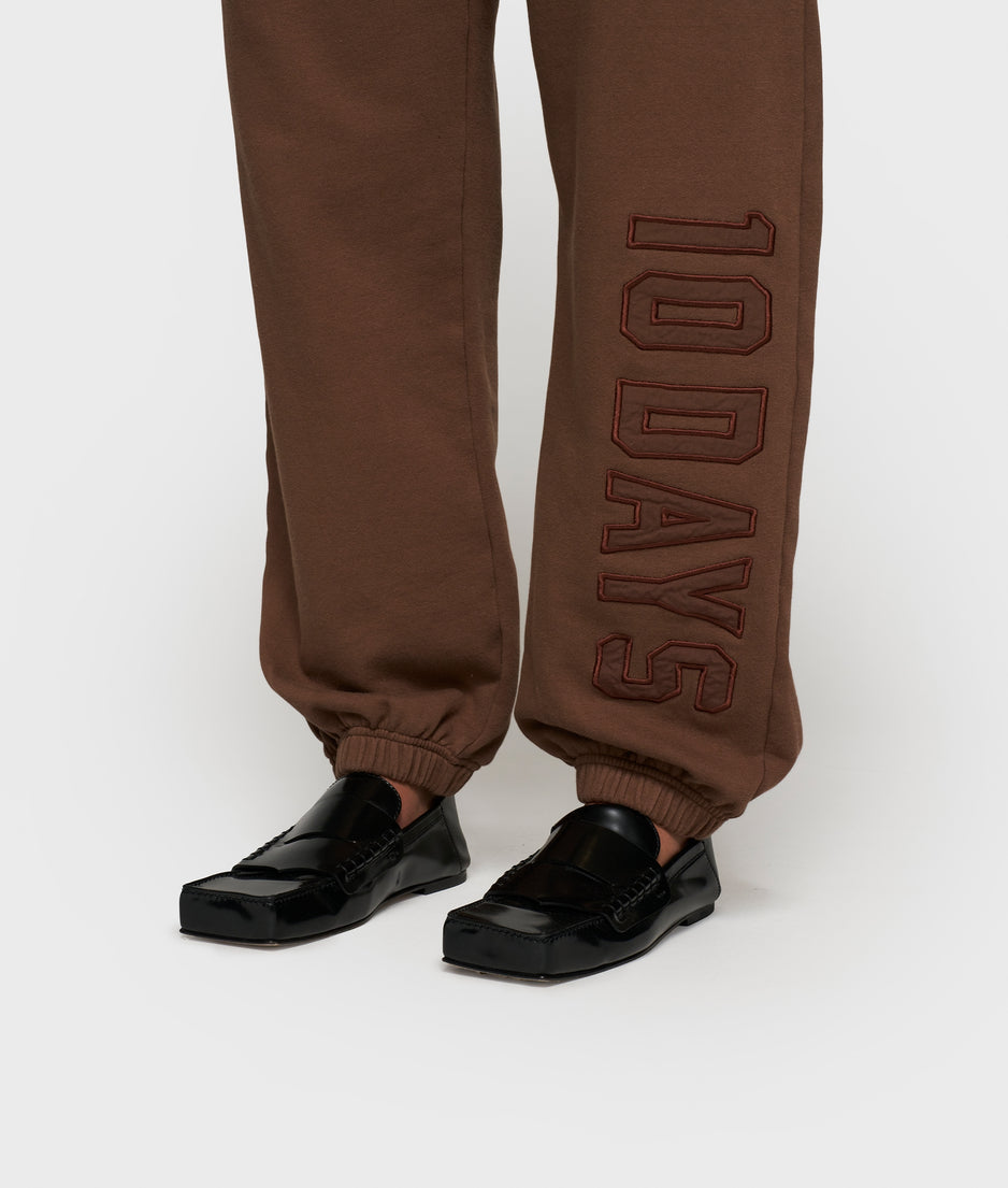 Bar jogger fleece | truffle