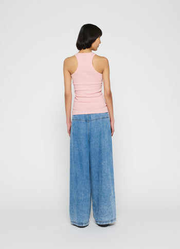 tank top rib | dusty peach