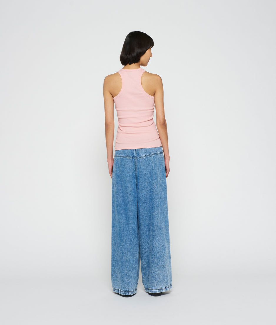 tank top rib | dusty peach