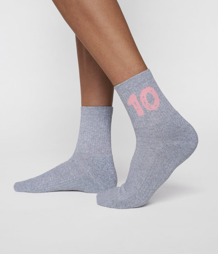 socks 10 | silver