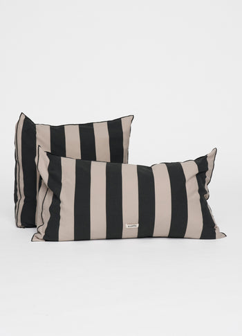 pillow stripes 50x90 | black