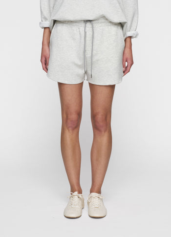 bar shorts | white grey melee