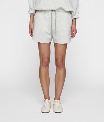 bar shorts | white grey melee