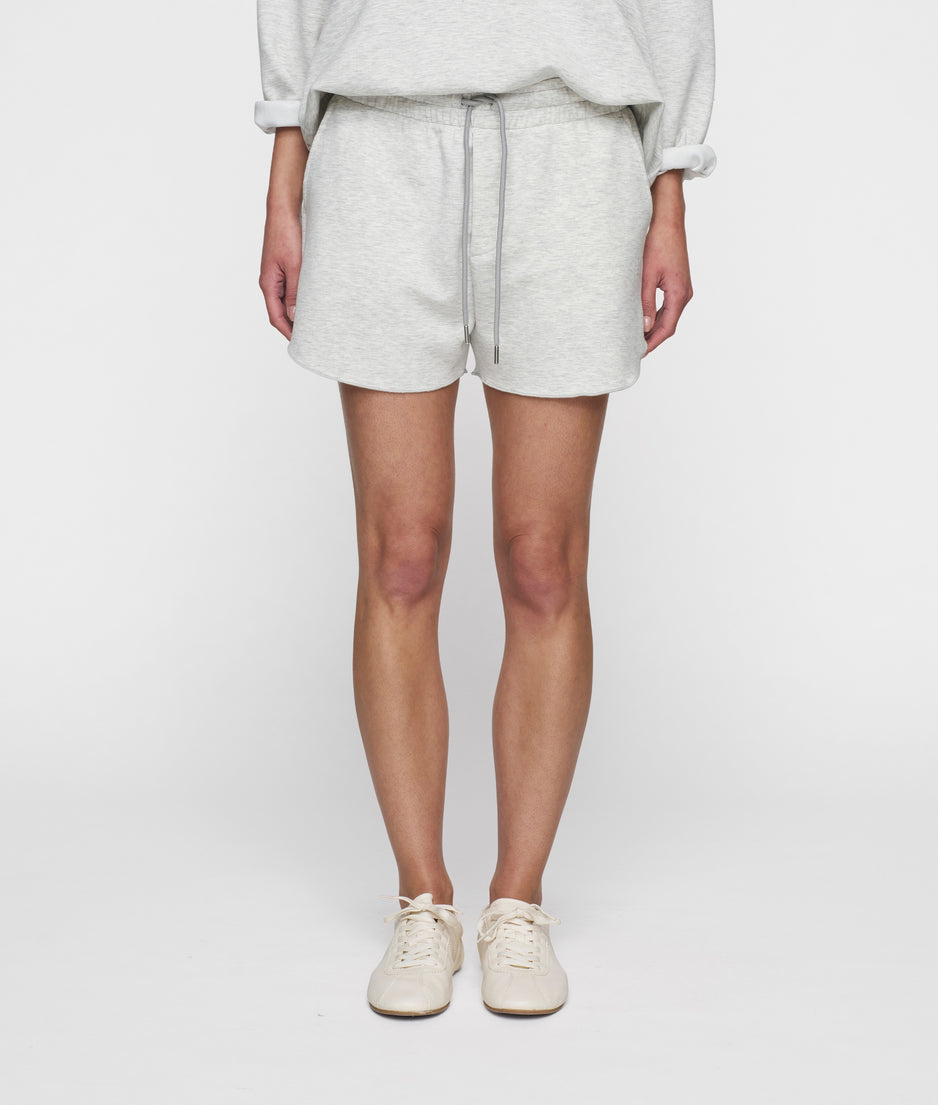 bar shorts | white grey melee