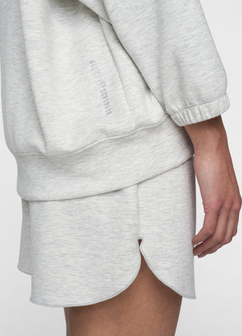 bar shorts | white grey melee