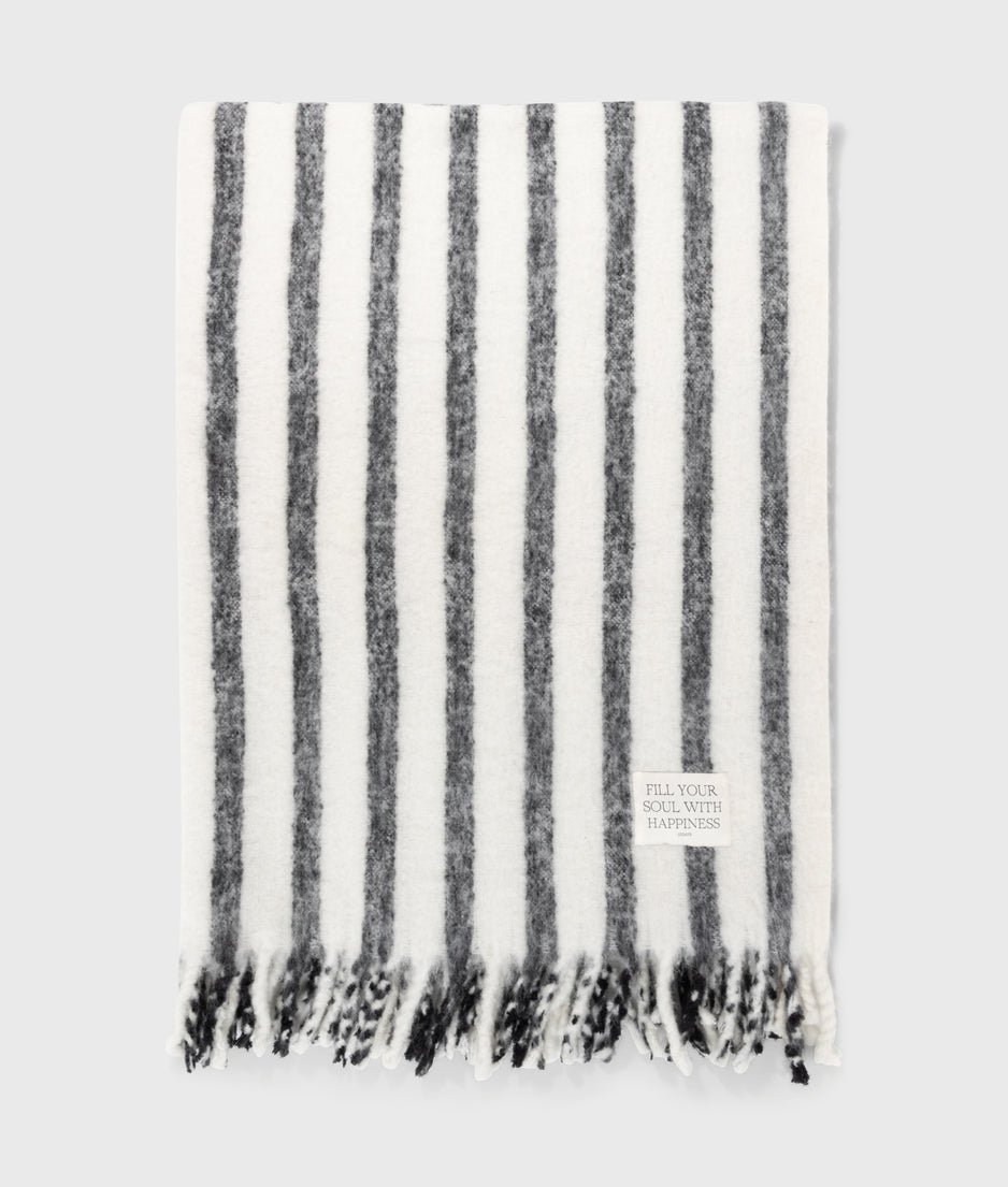 blanket stripes | ecru/black