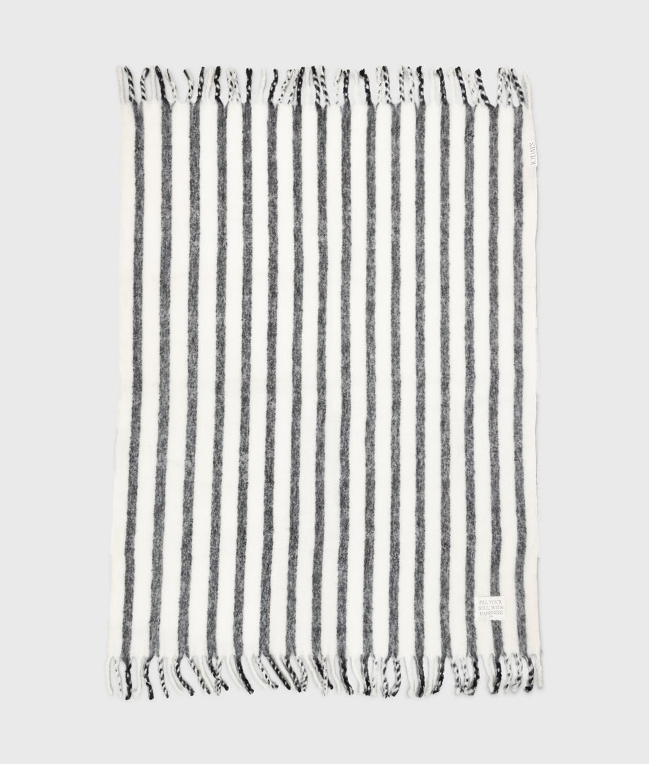 blanket stripes | ecru/black