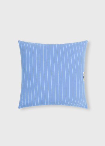 pillow stripe 50x50 | blue bell