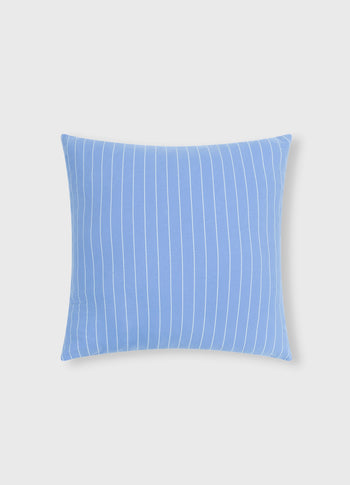 pillow stripe 50x50 | blue bell