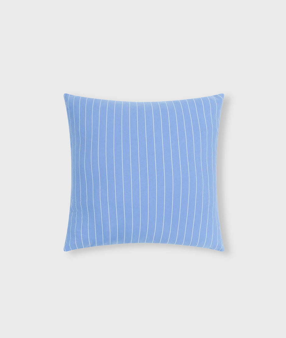 pillow stripe 50x50 | blue bell