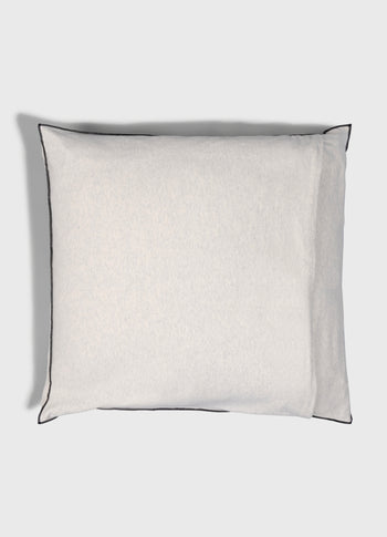 pillow contrast 60x60 | soft white melee