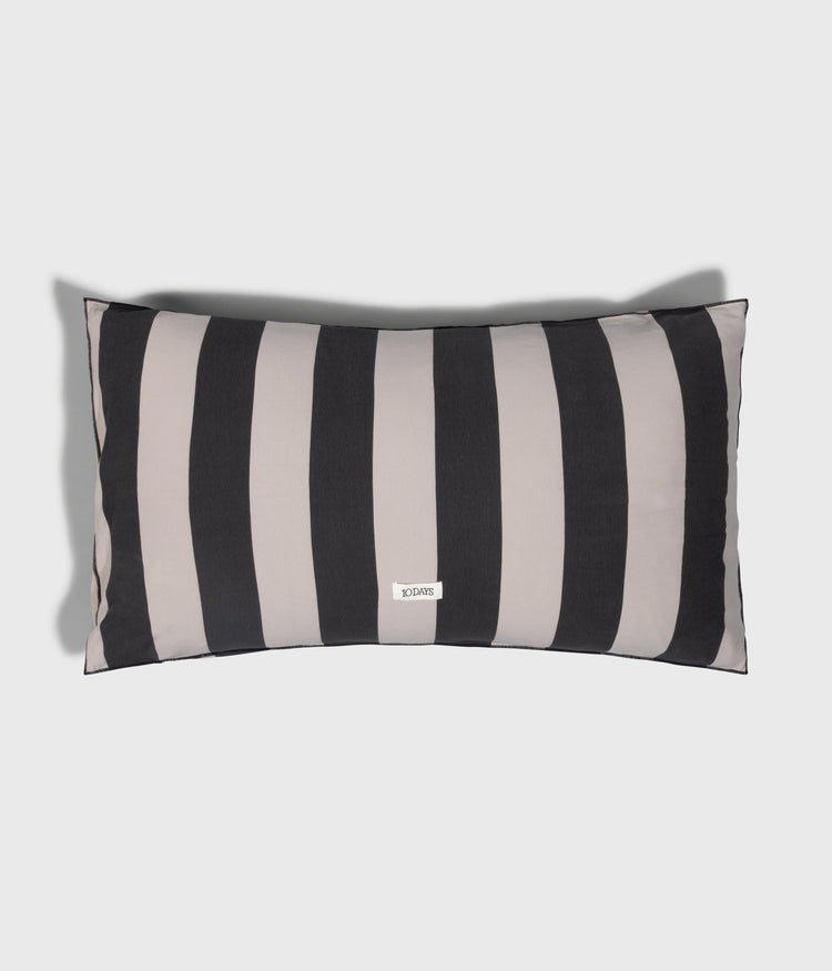 pillow stripes 50x90 | black