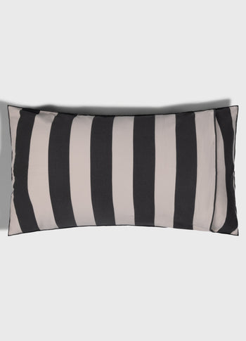 pillow stripes 50x90 | black
